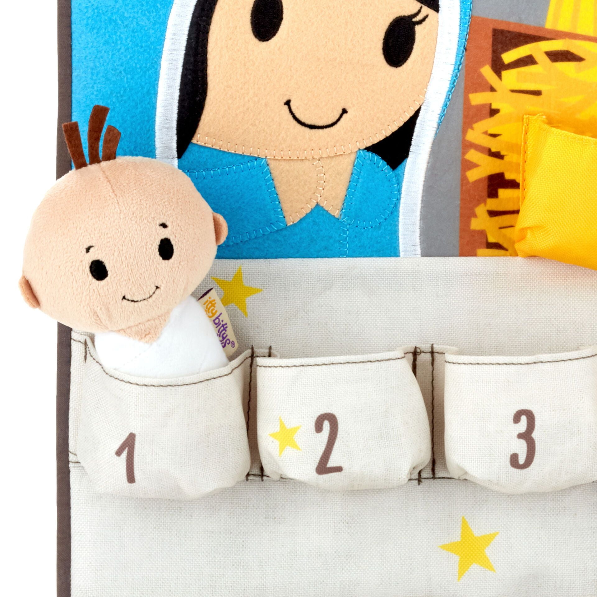 Hallmark Itty Bittys Jesus Plush Countdown to Jesus's Birthday Calendar New  - Walmart.com
