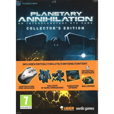 Planetary Annihilation Collection (an Interplanetary RTS PC Game) includes Gaming (Best Rts Games Pc)