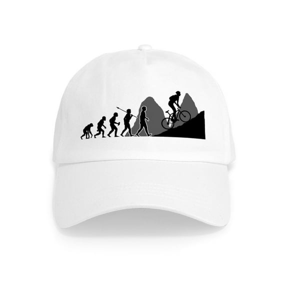 CafePress - Mountain Biking Cap - Adjustable 100% Brushed Unisex Casual Cotton Baseball Cap, Beige, 1