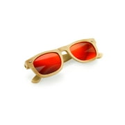 Wood Wooden Mens Womens Bamboo Vintage Sunglasses Eyewear with Bamboo Case box
