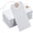 100pack White, variant on 120 Pack White Gift Tags with Elastic String Hang Paper Marking Tags with String Attached Reinforced Hole Writable Inventory Tag 4.76''×2.36''