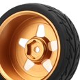 thumbnail image 3 of uds neumáticos de coche RC llantas de repuesto para ZD Racing 1/16 S16 EX16 RC coche piezas Upgarde, 3 of 8
