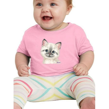 

Happy Kitten T-Shirt Infant -Kayomi Harai Designs 12 Months