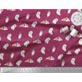 thumbnail image 3 of Soimoi Poly Georgette Fabric Ghost Halloween Decor Fabric Printed Yard 52 Inch Wide, 3 of 3
