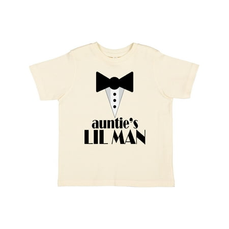 

Inktastic Auntie s Lil Man Gift Toddler Boy Girl T-Shirt