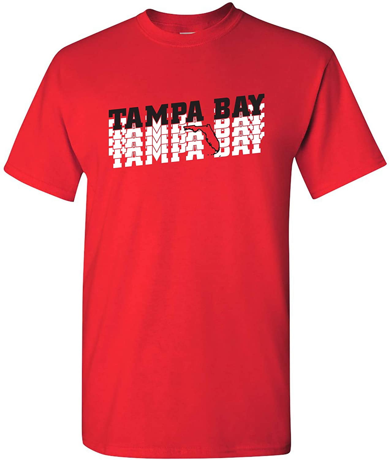 TheSouthernStripeTPA Tampa Bay Rowdies Retro Repeat Tee