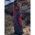 thumbnail image 4 of GXFC Women Bodycon Maxi Dress Sleeveless Backless Tie-dye Print Vacation Dress Sundress Summer Beach Dress, 4 of 6