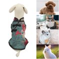 thumbnail image 4 of Perro Peonía Cheongsam Disfraz Pequeña Mascota Vestido De Estilo Chino Mascota Cheongsam Falda Suave Exquisita Retro Peonía Mascota Estilo Chino Falda Para Pequeñas Mascotas ANGGREK No, 4 of 7