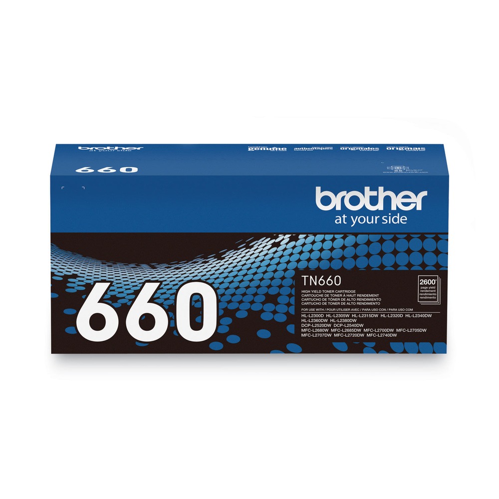 Brother Genuine High-yield Black Printer Toner Cartridge, TN660 - image 5 of 5