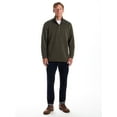 thumbnail image 2 of Frontier Threads Men's Long Sleeve Button Mock Neck Sweaterfleece, 2 of 5
