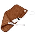 thumbnail image 1 of Electric Heating Pad with Auto Shut Off, 40×76cm Back Heating Pad with Fast Heating for Back, Neck, Shoulder(Brown), Physiotherapy Heating Blanket Hot Compress, 1 of 3
