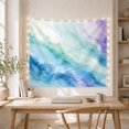 thumbnail image 5 of Fluid Reminiscent Washes with Alcohol Dominant Include Varying, Mystical Fantasy for Space Lovers, Galaxy Room Decor, Housewarming Gift, Tapestry Wall Hanging for Bedroom and Dorm, 5 of 7
