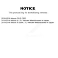 thumbnail image 2 of CMX Front Left (Driver Side) Disc Brake Caliper SLC-19B7158 for Car Mazda 3 CX-3 Sport, 2 of 10