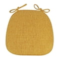 thumbnail image 1 of Cateissary Cojines para sillas para sillas de comedor, antideslizantes, fáciles de limpiar, cómodos y elegantes Decoración del hogar amarillo tierra, 1 of 6