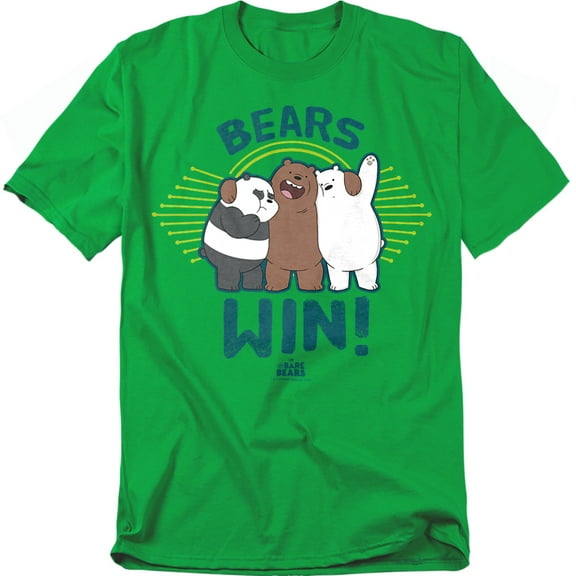 We Bare Bears T-Shirt Bears Win Unisex Graphic Tee For Men & Women