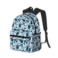 thumbnail image 2 of Daiia Daisies Flowers School Backpack for Men Women, Unisex Large Waterproof Bookbag Schoolbag Casual Daypack for High School/College/Teens/Travel/Work Black, 2 of 8