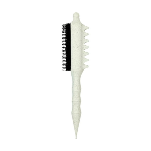 Cepillo para cardar el cabello Peine para cardar el cabello Seccionar el cabello Salón Blanco