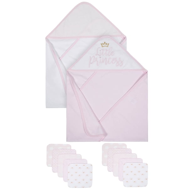 Gerber Gerber Organic Towels and Washcloths Bath Bundle, 12pc (Baby