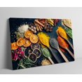 thumbnail image 2 of Spices Canvas Wall Art Colorful Kitchen Wall Decor Spice Poster Prints Herb Spoon Food Picture Artwork for Home Living Room Kitchen Dining Room Restaurant Decoration - 12x18 Inch, 2 of 6