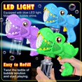 thumbnail image 3 of Bubble Guns Yunaking, paquete de 3 con batería recargable y burbujas, 3 of 9