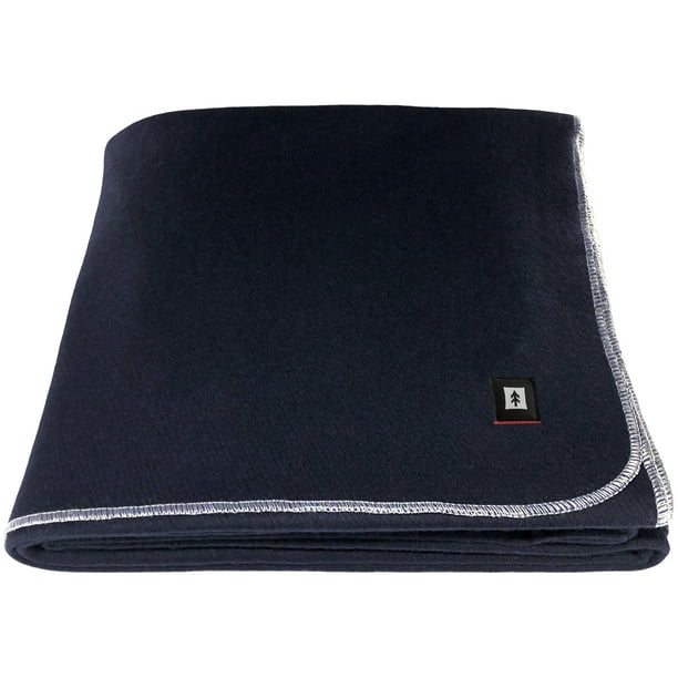EKTOS 90 Woolen Blankets, 66" x 90", Warmest Blanket, Washable Wool