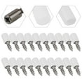 thumbnail image 4 of Bgsha 10pc Self-tapping Screws Cabinet Bracket Laminate Support Glass Studs Pegs, 4 of 9