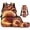 Fire Basketball, variant on Bulopur Boys 17 Inch Backpack Set 4 Piece Vintage Airplane Print School Bookbag with Lunch Box, Water Bottle Holder and Pencil Case for Elementary