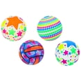 thumbnail image 4 of 4pcs Plastic Bouncy Balls Colorful Bounce Balls Jumping Balls (Random Style), 4 of 8