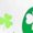 White, variant on Lucky Dad St. Patrick's Day Shamrock Graphic Tees Mens T shirt Shirts Black White S-5XL Tops