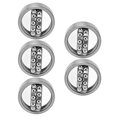 thumbnail image 4 of Radial Balls Bearings, Waterproof Self Aligning Bearing 10Pcs Lower Noise Minimal Frictional Resistance  For Instrumentation, 4 of 8