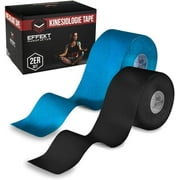 Effekt Manufaktur Kinesiology Tape Waterproof (16 ft x 2 in), 1 Roll - Elastic Physio Tape