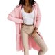 thumbnail image 1 of Pntutb Mujer Color Sólido Cardigan Lana Suéter Bolsillo Recreativo Manga Larga Tops Liquidación Pntutb Pntutb-179, 1 of 6