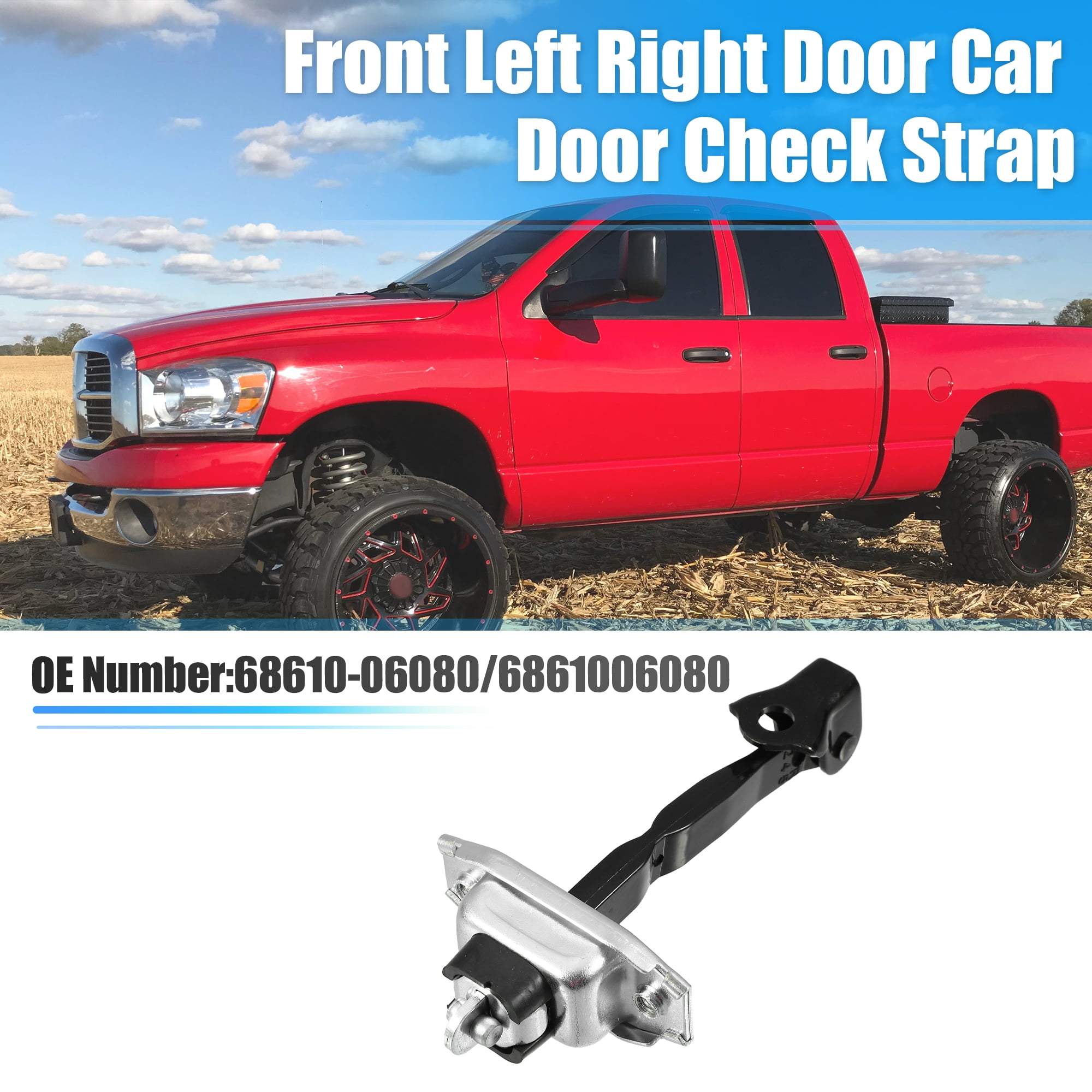 Unique Bargains Front/Rear L/R Door Check Stop Strap for Toyota Camry for 2006-2011