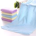 thumbnail image 2 of CAROOTU Microfiber Towels Embossed Thick Soft Absorbent Ultrafine Fiber Towel Beach Bath Towel, 2 of 5