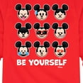 thumbnail image 3 of Disney Emoji - Be Yourself - Toddler And Youth Long Sleeve Graphic T-Shirt, 3 of 5