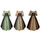 thumbnail image 5 of Medieval Costume Women's Short Sleeve Gothic Dress Halloween Carnival Costume Vintage Party Dress Prom Dress Medieval Dress Women's Cocktail Dress, 5 of 5