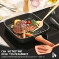 thumbnail image 6 of 7PCS Kitchen Utensil Set Stainless Steel Cooking Utensil Heavy Duty Kitchen Tool Spatula Set Home Essentials Dishwasher Safe,Gold, 6 of 11