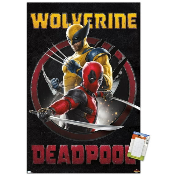 Marvel Deadpool & Wolverine - Duo Wall Poster, 22.375" x 34"