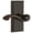Timeless Bronze, variant on Grandeur Portofino Door Lever with Carre Plate