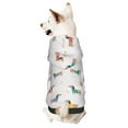 thumbnail image 1 of Fotbe Dachshund Dog Puppy Sudadera con Estampado para Perros Pequeños – Suéter con Capucha para Mascotas, Tela Suave de Forro Polar con Bolsillo-X-Small, 1 of 7