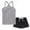 Gray, variant on BCSIOAOI Toddler 2 Piece Outfit for Girls,Cotton Solid Cami Top and Drawstring Shorts Set Black 2-3t