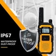 thumbnail image 2 of Walkie Talkies Retevis RB48, impermeable, de largo alcance, paquete de 4, 2 of 9