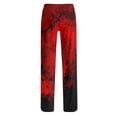 thumbnail image 6 of WTOBBY Women's Festive Halloween Print Drawstring Waist Casual Pants with Vibrant Designs, Comfortable Trousers Cut for Autumn Celebrations and Everyday Fun Wear,Black L, 6 of 6