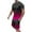 Hot Pink, variant on Men's 2 Piece Outfits Short Sleeve Golf Shirt Drawstring Shorts Set Tracksuit Black XXXL