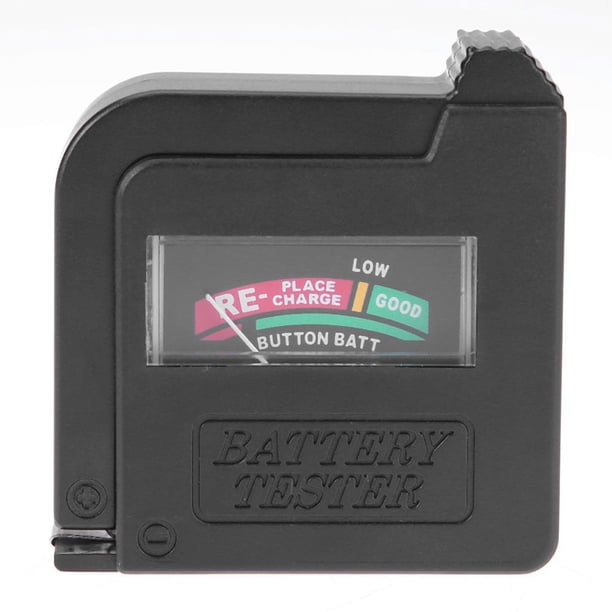 5uds. Comprobador de batería 1 Comprobador de voltios BT860 para baterías de 9 V, 5 V y pilas AA AAA