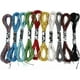 thumbnail image 1 of 10 madejas de hilo de bordar metálico en 10 colores, hilo brillante de poliéster para borlas, ideal para pulseras de la amistad. Incluye hilo brillante para bordar., 1 of 9