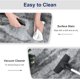 thumbnail image 2 of Cshidworld Alfombras para Sala de Estar y Recámara, 5x8 Ultra Suaves Cómodas Esponjosas Gruesas de Memory Foam para Interiores, Alfombra Moderna Minimalista para Recámara de Adolescentes y Adultos, D, 2 of 7