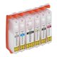 thumbnail image 5 of 6PCS Printer Ink Cartridge PGBK BK C M Y GY Reusable Smooth Output Cartridge Combo Pack for Test Paper 750-751, 5 of 5