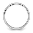thumbnail image 2 of Auriga Fine Jewelry Platinum 3mm Comfort Fit Wedding Band Ring Size- 7.5 for Women, 2 of 7