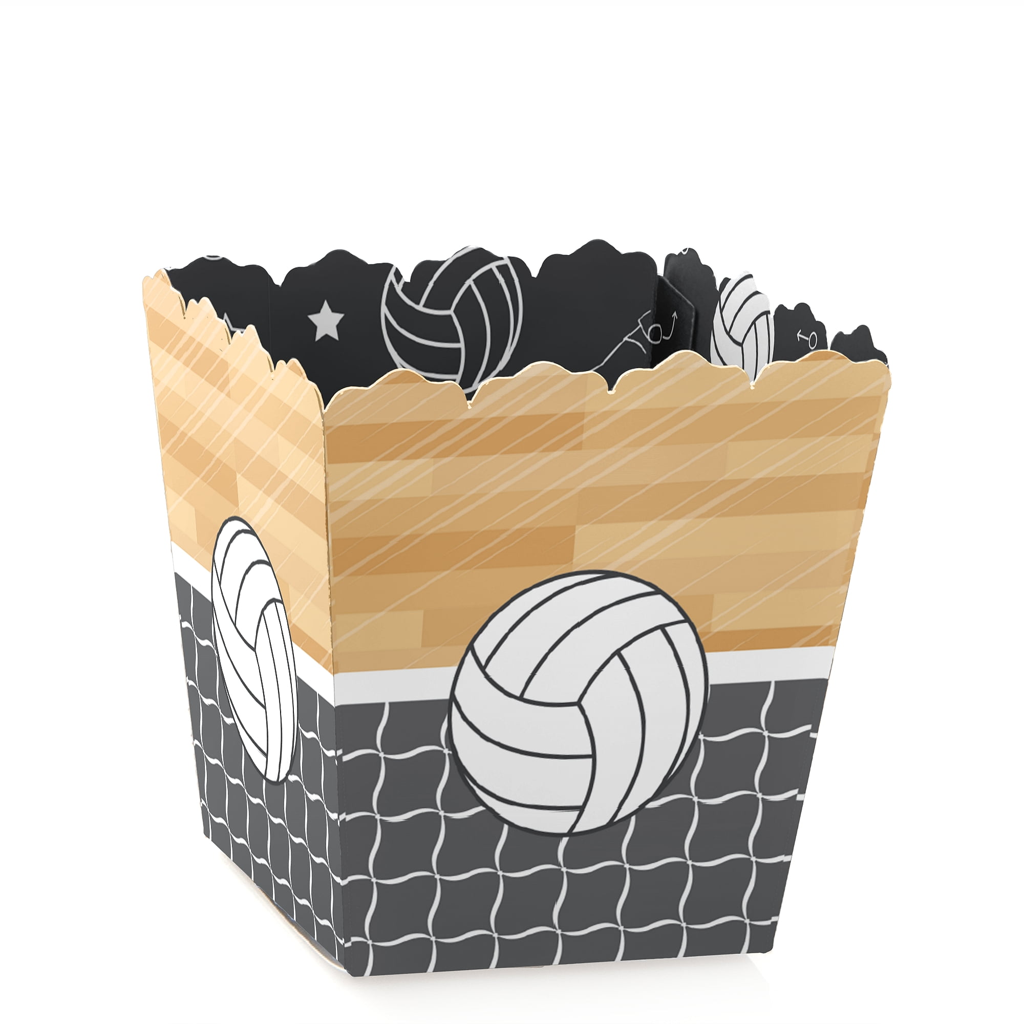 Bump, Set, Spike Volleyball Party Mini Favor Boxes Baby Shower or